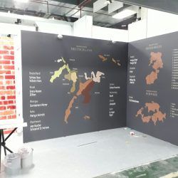 玖陽視覺 世貿三館台北葡萄酒展 大圖輸出 貼圖施工